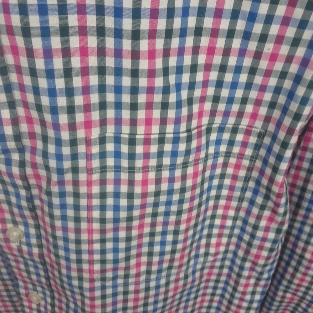 Vineyard Vines Long Sleeve Plaid Button Down Colorful Classic  Men's Medium - Picture 8 of 10